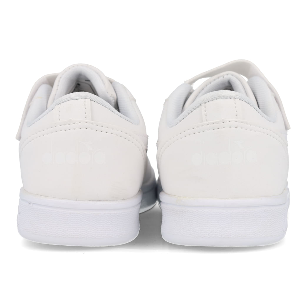 Diadora Tenis DFSC067-03 PLAYMAKER VLC JR Branco-Branco Sint_8__01